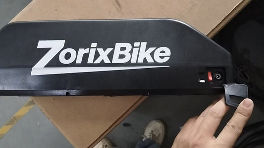 Zorixbike Replacement Battery, Round Connector