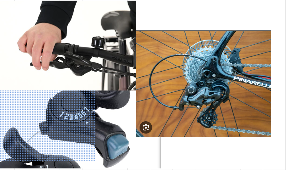 ZorixBike Right Shifter+ Brake lever + Gearbox