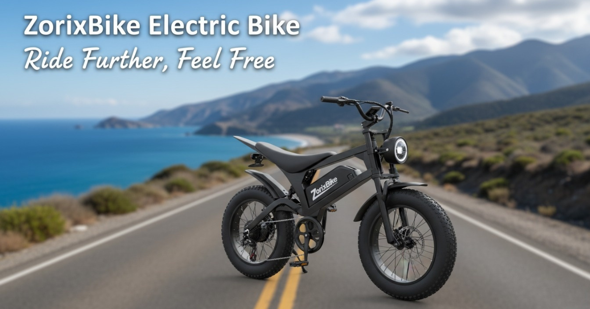 ZorixBike Electric Bike for Adults | Fat Tire eBike
