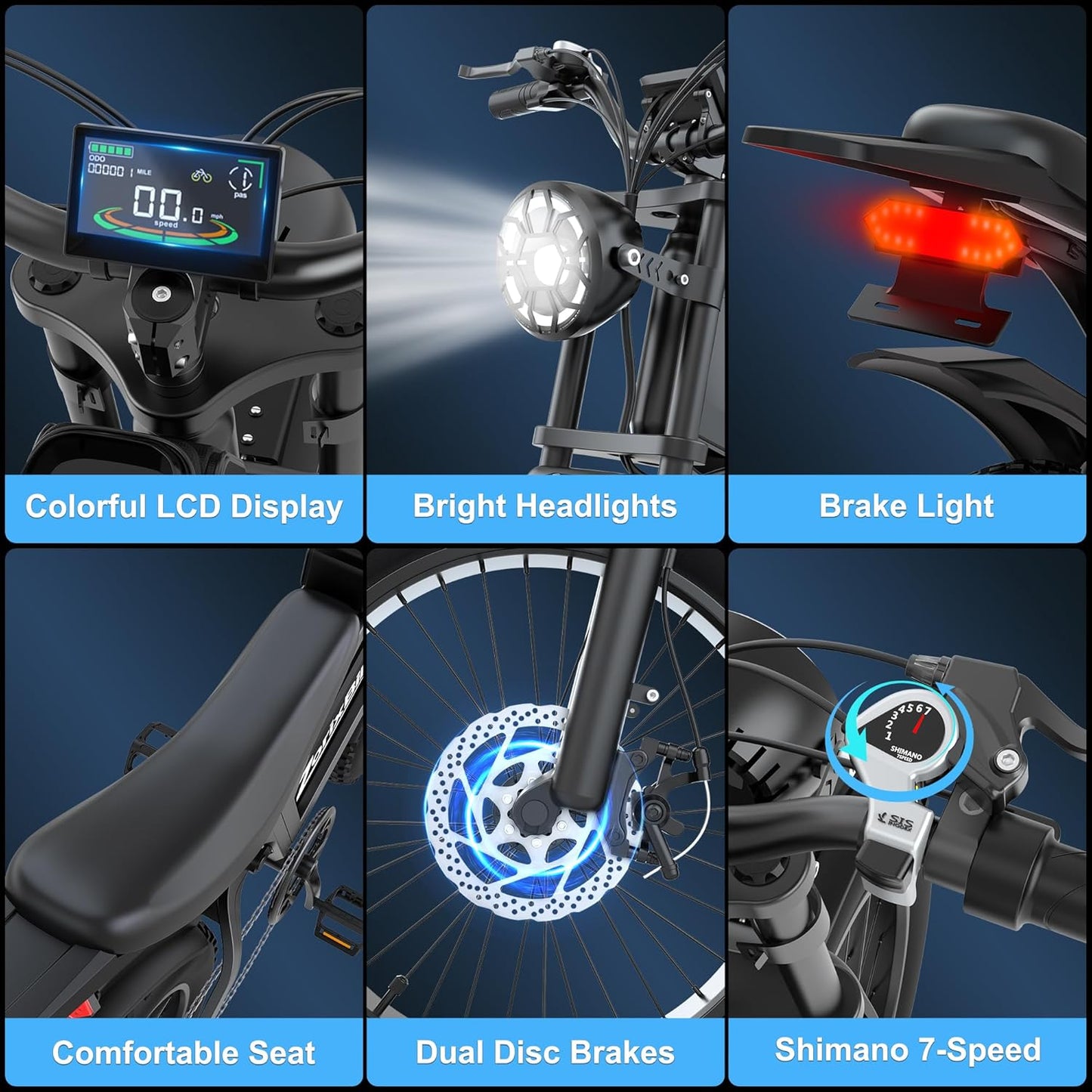 ZorixBike R8 Electric Bike for Adult 1500W