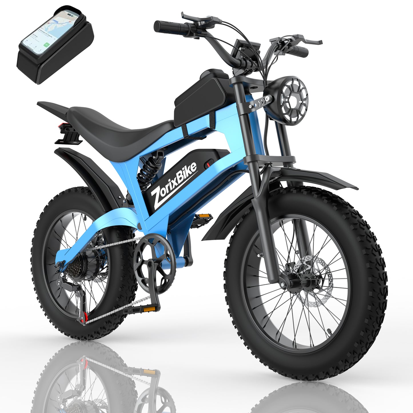 ZorixBike R8 Electric Bike for Adult 1500W