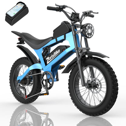 ZorixBike R8 Electric Bike for Adult 1500W