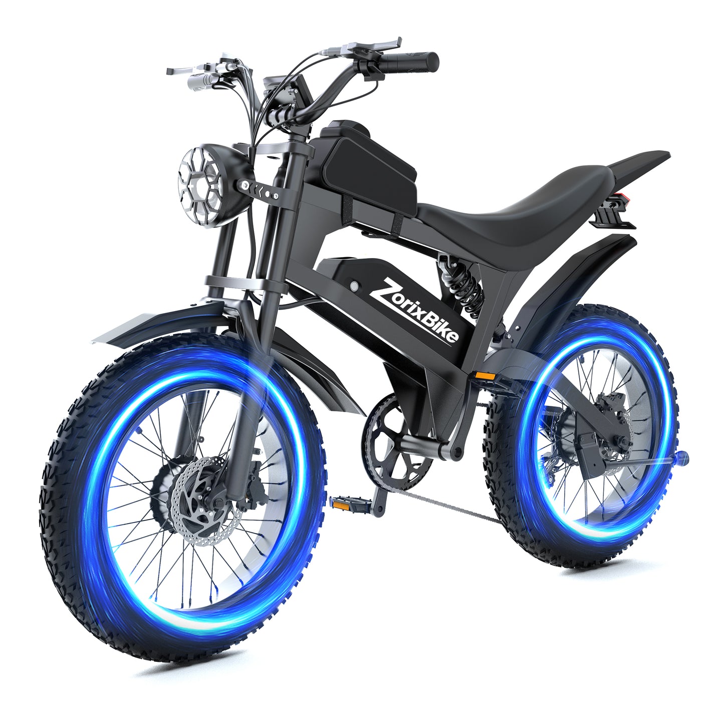 ZorixBike R8 Pro Fat Tire Electric Bike for Adults, Dual Motor 48V 20Ah