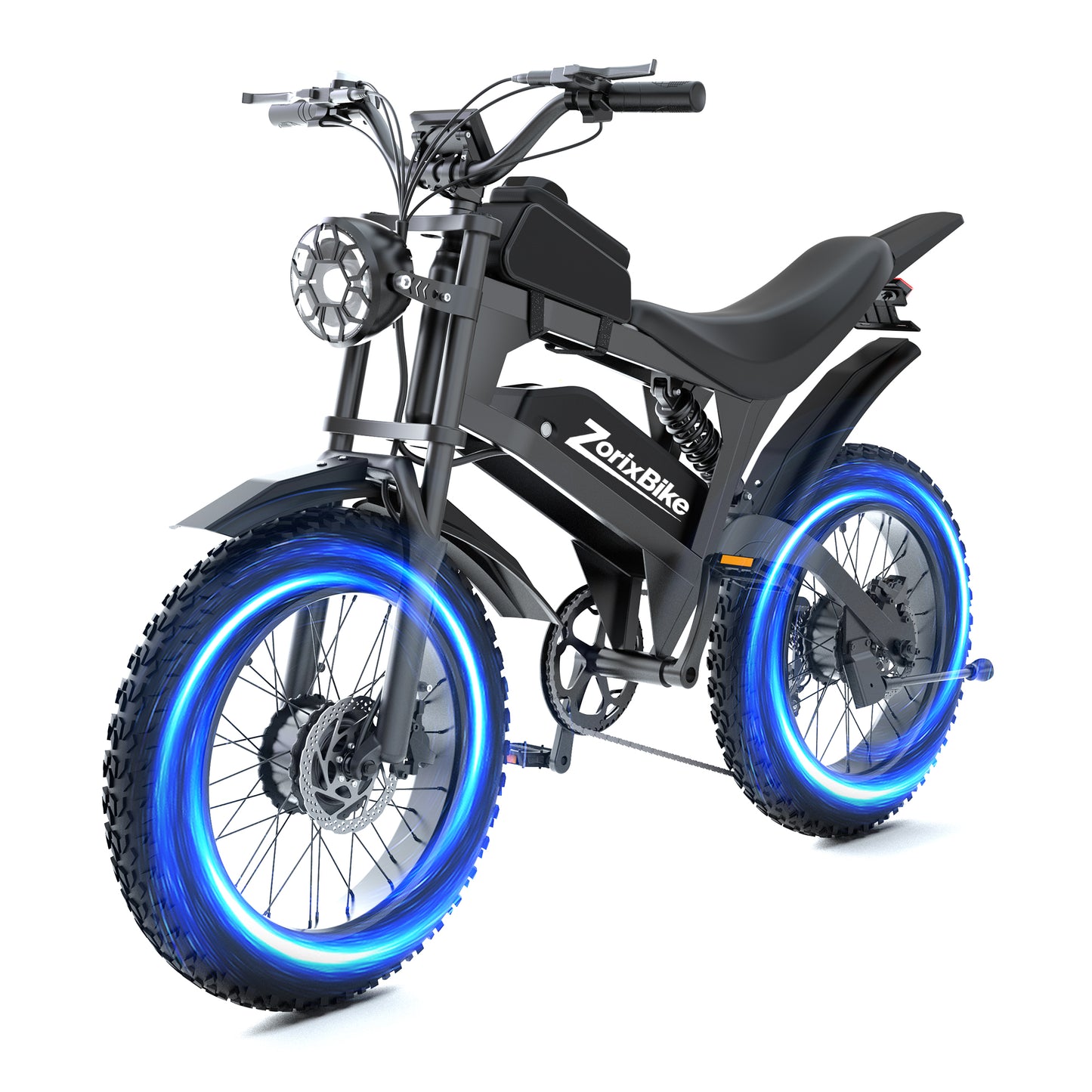 ZorixBike R8 Pro Fat Tire Electric Bike for Adults, Dual Motor 48V 20Ah