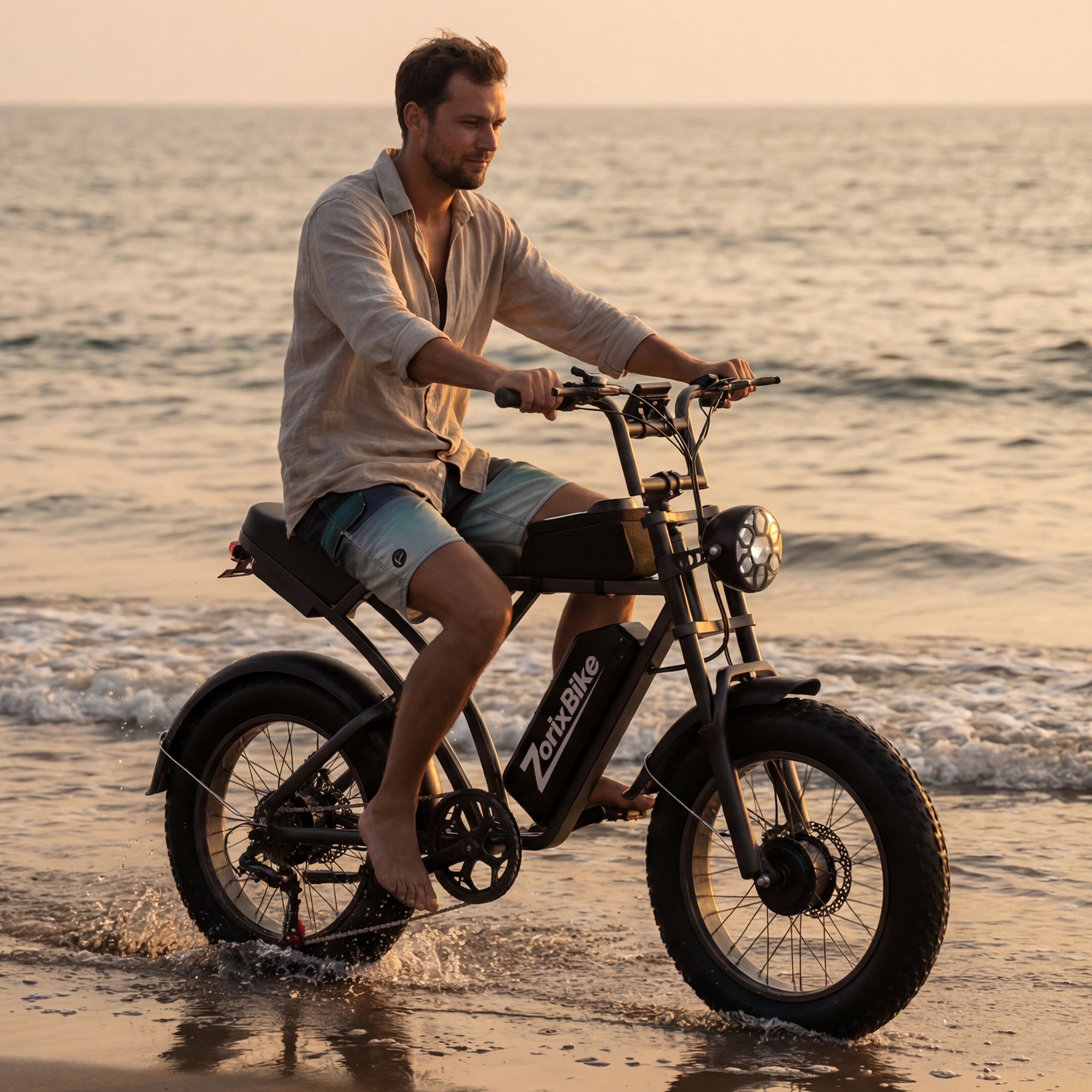 ZorixBike Z6 Pro Off-Road Electric Bike | Dual Motor 3000W Ebike