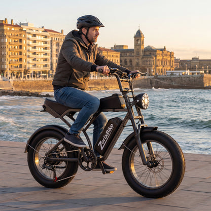 ZorixBike Z6 20" Fat Tire Electric Bicycle for Adult 1500W