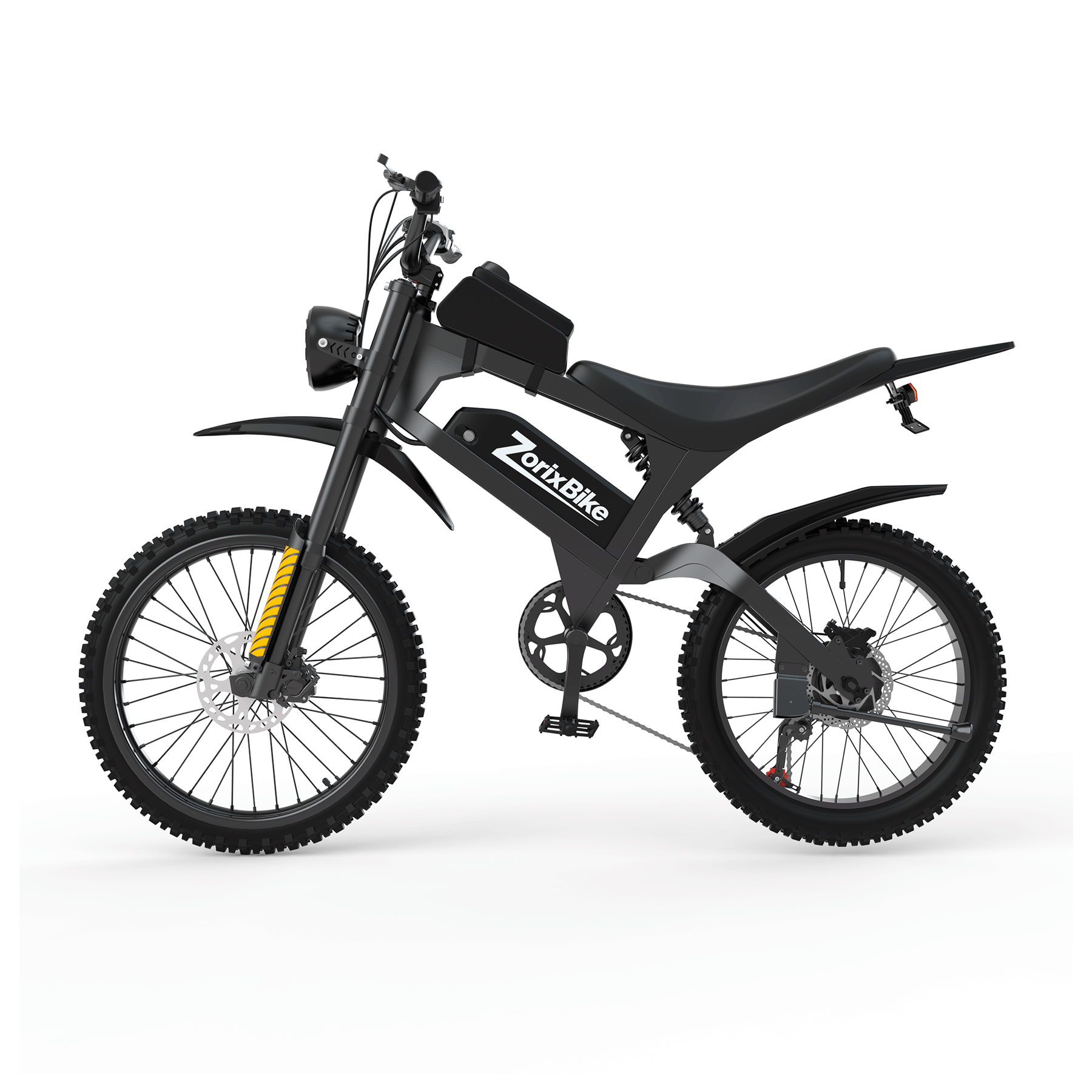 ZorixBike R8 Max 500W Off-Road Electric Bike, 48V 20Ah, 19