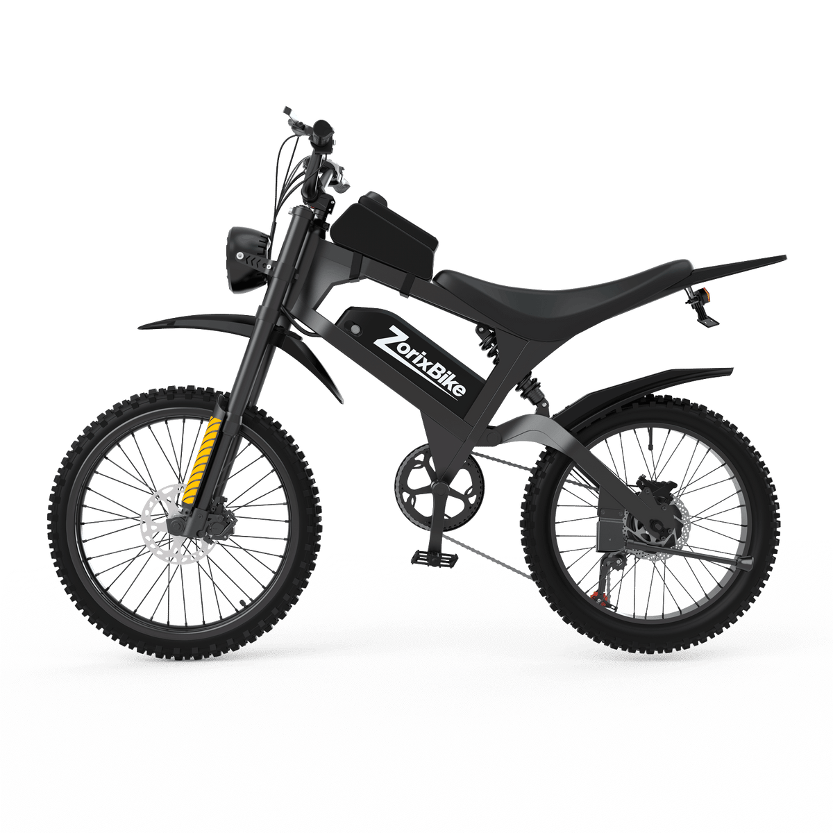 ZorixBike R8 Max 500W Off-Road Electric Bike, 48V 20Ah, 19