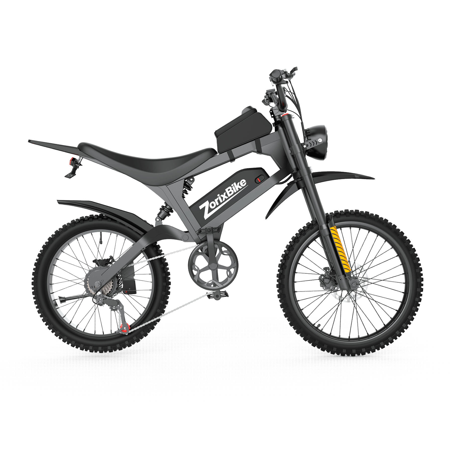 ZorixBike R8 Max 500W Off-Road Electric Bike, 48V 20Ah, 19