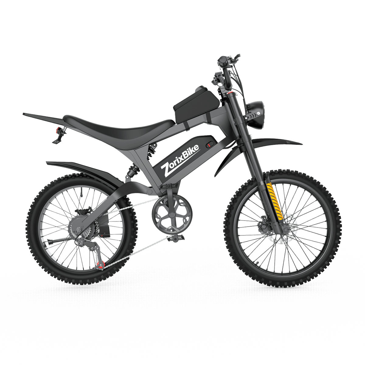ZorixBike R8 Max 500W Off-Road Electric Bike, 48V 20Ah, 19