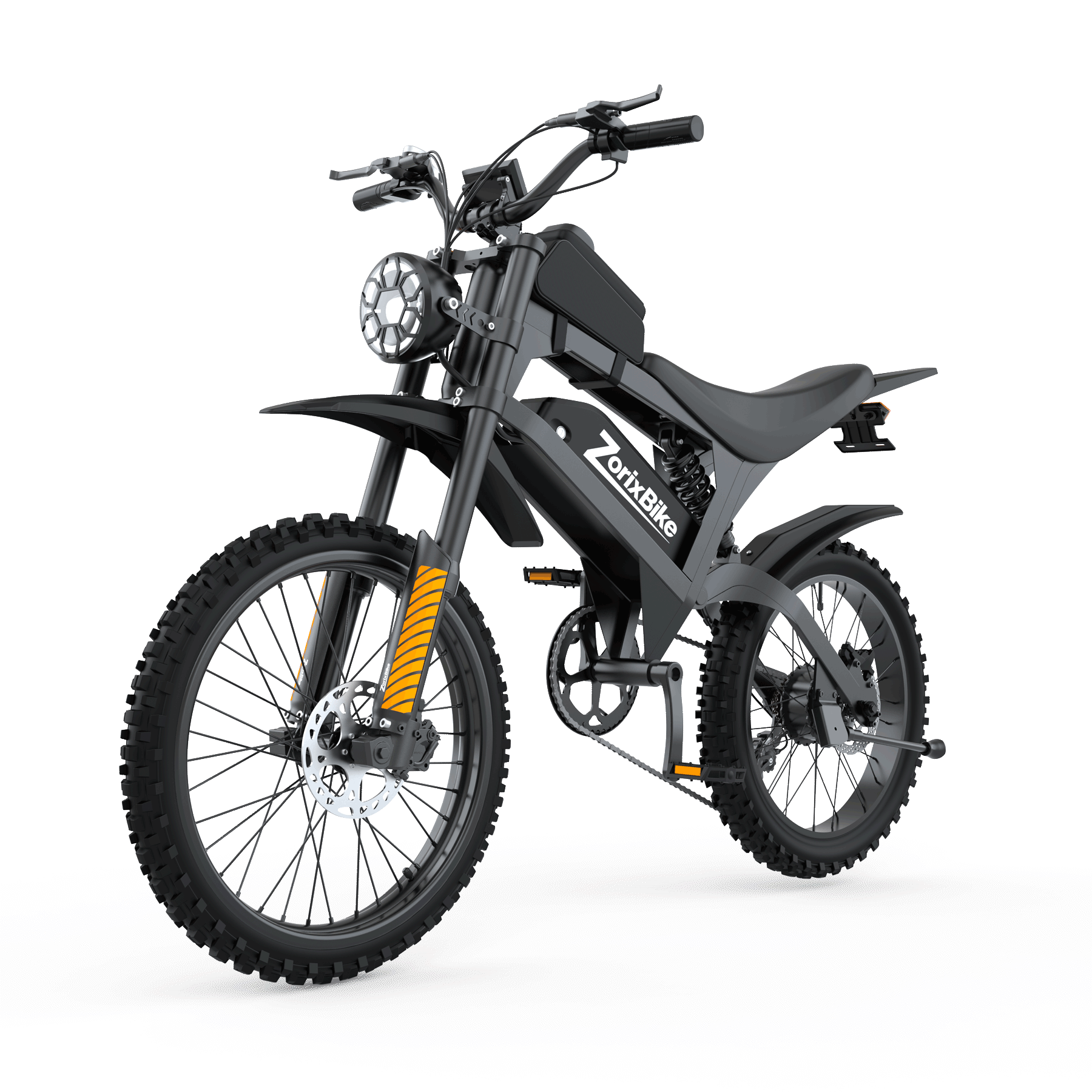ZorixBike R8 Max 500W Off-Road Electric Bike, 48V 20Ah, 19