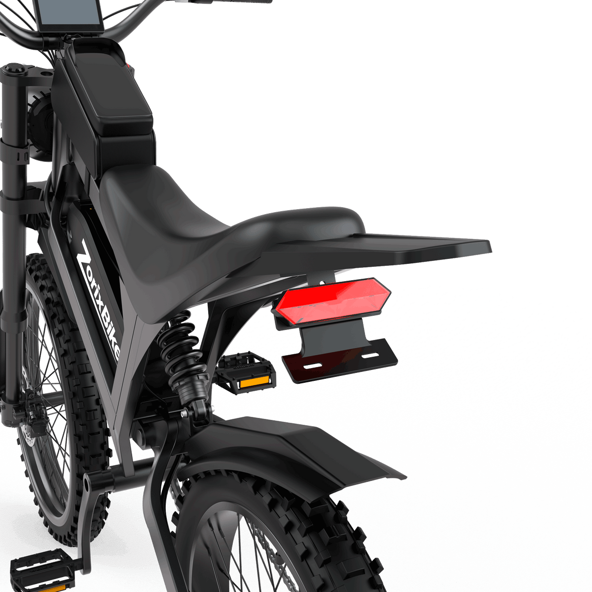 ZorixBike R8 Max 500W Off-Road Electric Bike, 48V 20Ah, 19"/17" Tires