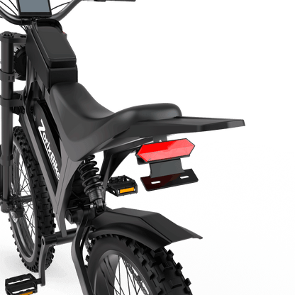 ZorixBike R8 Max 500W Off-Road Electric Bike, 48V 20Ah, 19"/17" Tires