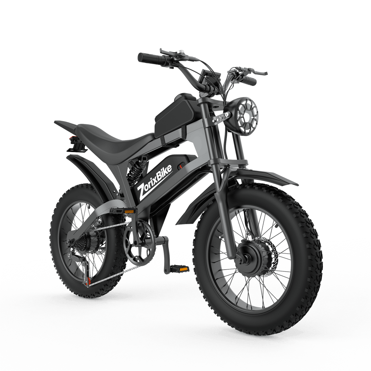 ZorixBike R8 Pro 20" Fat Tire Ebike for Adult, Dual Motor, 48V 20AH