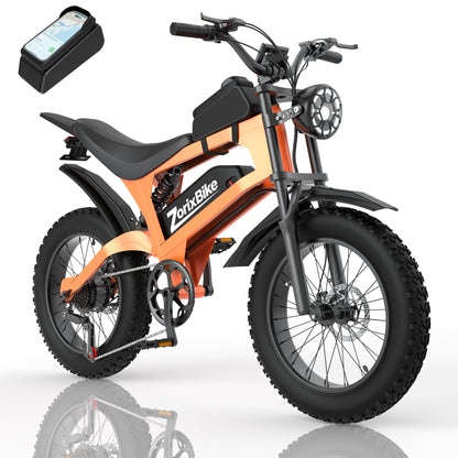 ZorixBike R8 Electric Bike for Adult 1500W
